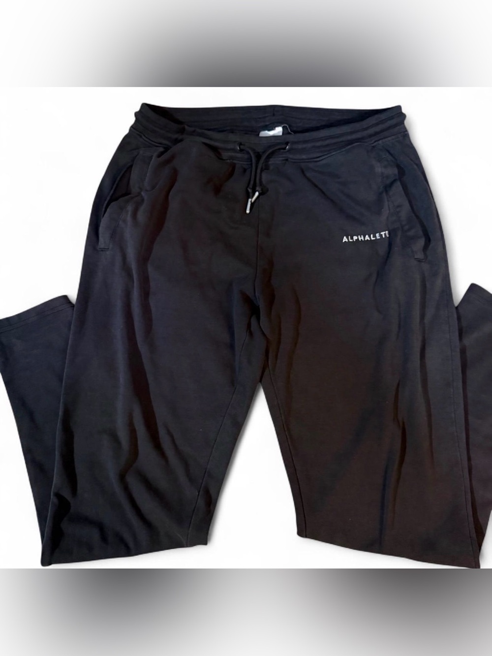 Alphalete Men's Black Slim Jogger Sweatpants